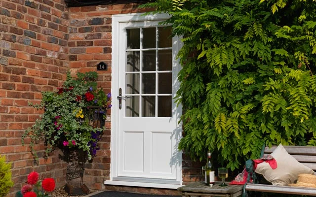 Back Door With Glazing