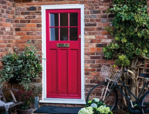Evolution – Front Door in Red