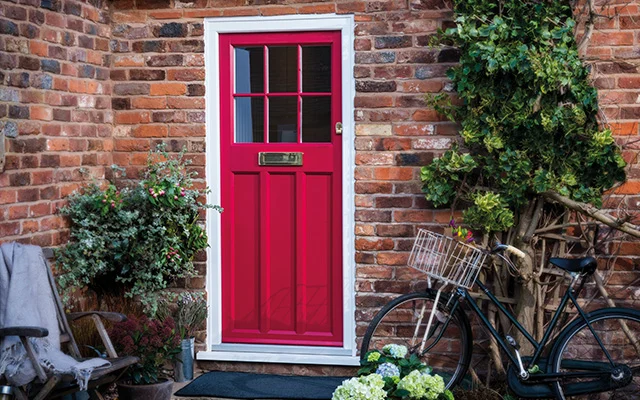 Front Door Red