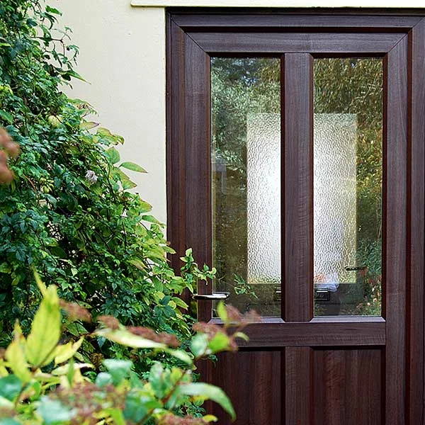 Traditional Back Door Wooden Style