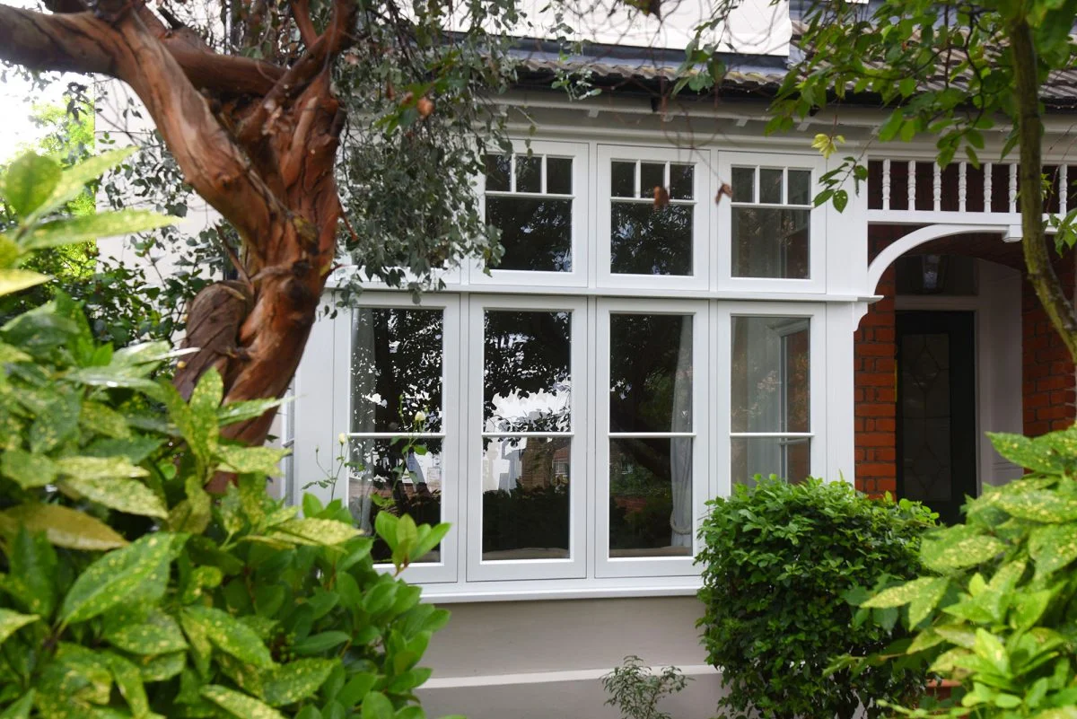 Flush Casement Windows In White In Essex Home