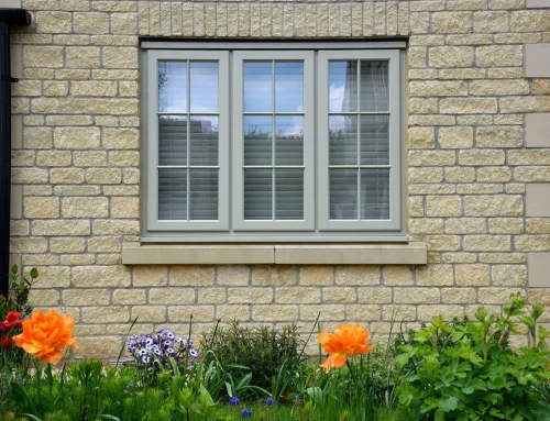 Timber Windows – New French Grey Finished Lipped Casement Windows