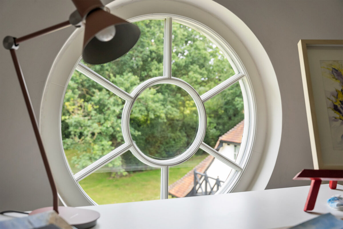 A Bespoke Circular Casement Window