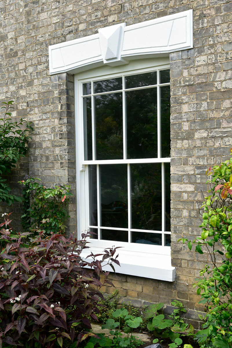 Slim Sash Window In Farrow And Ball Colour Match
