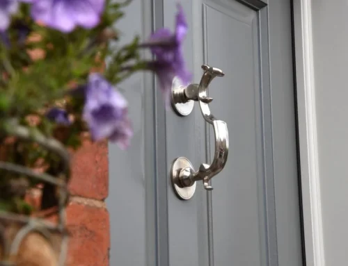 Timber Windows – Samuel Heath Doctors Knocker in Polished Chrome