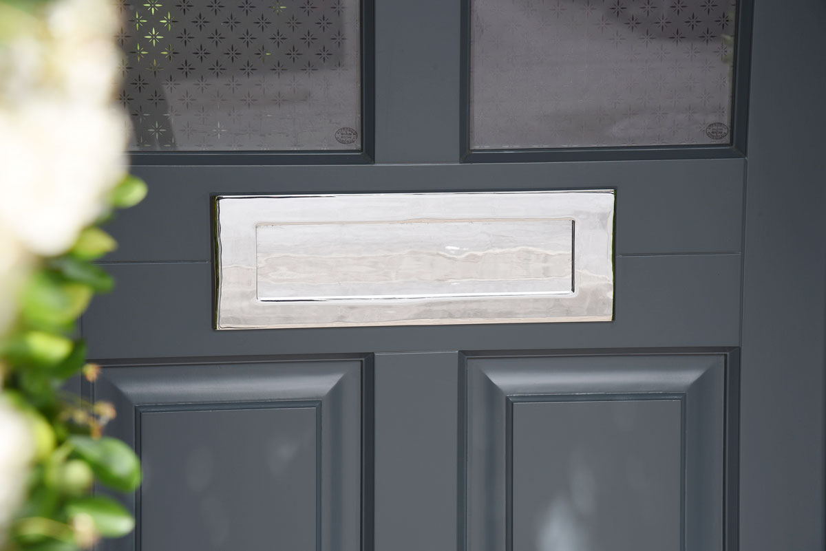 Samuel Heath Large Letter Plate Polished Chrome