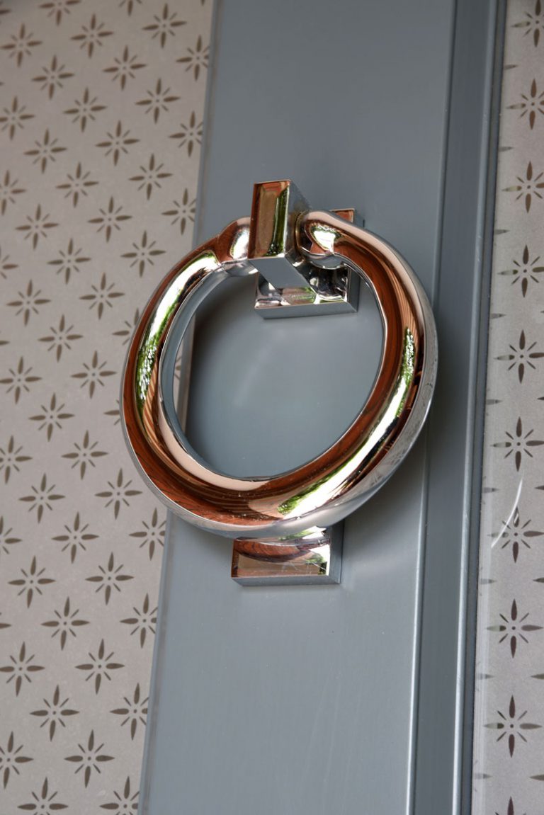 Samuel Heath Ring Knocker Polished Chrome